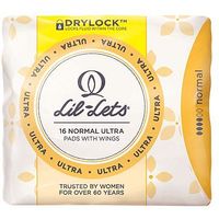 Lil-Lets Drylock Ultra Pads With Wings Normal 16Pack