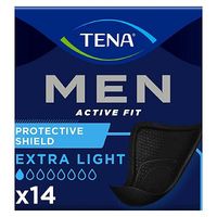 TENA Men Discreet Protection Protective Shield Extra Light - 14 Pack