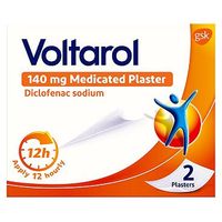 Voltarol 140mg Medicated Plaster X2