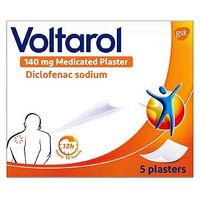 Voltarol 140mg Medicated Plaster - 5 Pack