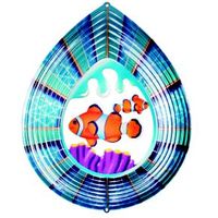 Active Clown Fish Wind Spinner