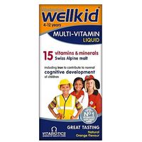 Vitabiotics Wellkid 4-12 Years Multi-Vitamin Liquid 150ml