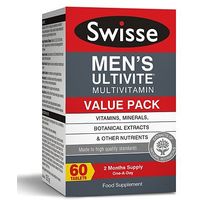 Swisse Men's Ultivite Multivitamin - 60 Tablets