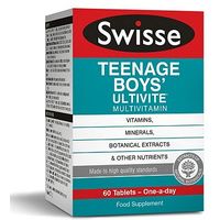 Swisse Ultivite Teenage Boys' Multivitamin - 60 Tablets