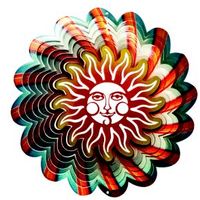 Active Multicolour Sun Wind Spinner