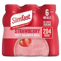 SlimFast Summer Strawberry Flavour Shakes 6 X 325ml (1.95L)