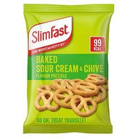 SlimFast Sour Cream & Chive Flavour Pretzels 23g