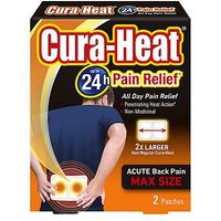 Cura-Heat Direct To Skin Back Pain - Max Size 2s