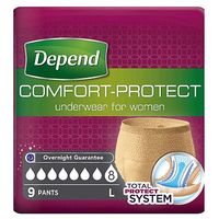 Depend Underwear For Women Large - 9 Pants