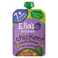 Ella's Kitchen Cheery Chicken Roast Dinner With Stuffing From 7 Months 130g