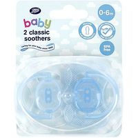 Boots Baby Newborn Soothers 0-6 Months - Blue