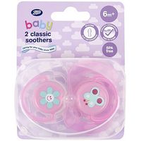 Boots Baby Classic Soothers 6-18 Months - Pink