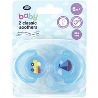 Boots Baby Classic Soothers 6-18 Months - Blue