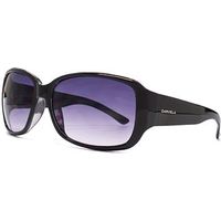 Carvela Classic Black And Coral Sunglasses