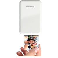 Polaroid Zip Instant Print Mobile Printer & 10 ZINK Film Shots - White - Boots