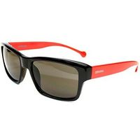Converse Black Wayfarer Sunglasses With Red Arms