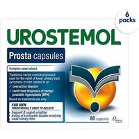 Urostemol Prosta Capsules - 6 X 80 Capsules