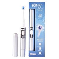 SONIC Chic Deluxe Silver Toothbrush