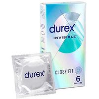 Durex Invisible Extra Thin Extra Sensitive - 6 Condoms