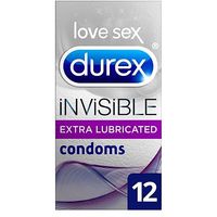 Durex Invisible Extra Thin Extra Lubricated - 12 Condoms