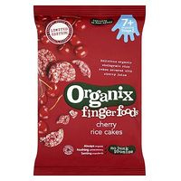 Organix Cherry Rice Cakes 7+ Months 50g