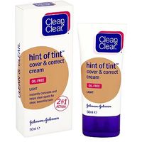 CLEAN & CLEAR Hint Of Tint? Cover & Correct Cream Light Shade