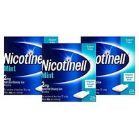 Nicotinell Mint Medicated Chewing Gum 2mg - 612 Pieces