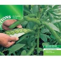 Suttons Broad Bean Seeds Masterpiece Green Longpod Mix
