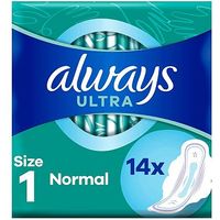 Always Ultra Normal (Size 1) Sanitary Towels Wings 14 Pads
