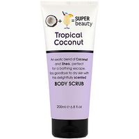 Super Beauty Tropical Coconut Body Scrub 200ml
