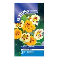 Suttons Nasturtium Seeds Ladybird Mix