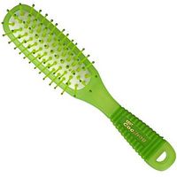 Kent Brushes CoolHog Cushioned Nylon Quill Hairbrush In Green