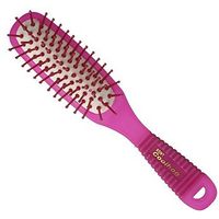 Kent Brushes CoolHog Cushioned Nylon Quill Hairbrush Pink