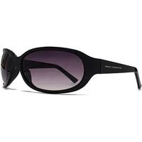 French Connection Woman Classic Black Wrap Sunglasses