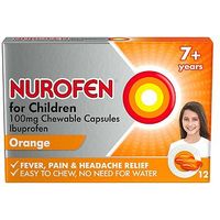 Nurofen For Children 100mg Chewable Capsules - 7 Years +
