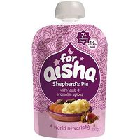 For Aisha Shepherd's Pie With Lamb & Aromatic Spices 7+ Months Stage 2 130g