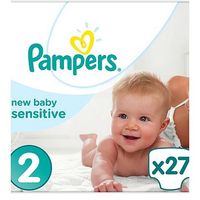 Pampers New Baby Sensitive Size 2,27 Nappies,3-6kg,With Absorbing Channels