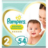 Pampers New Baby Size 2, 54 Nappies, 3-6kg,With Absorbing Channels
