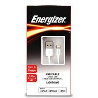 Energizer Apple 1.2M Lightning Cable White