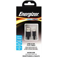 Energizer Micro USB Cable Black 1.2m