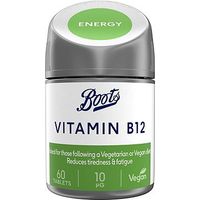 Boots Vitamin B12 10 G - 60 Tablets
