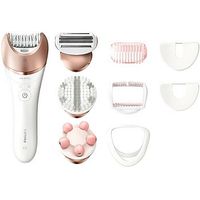 Philips Satinelle BRE650/00 Prestige Wet & Dry Epilator With 9 Attachments