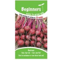 Suttons Beginners Beetroot Seeds Action Mix