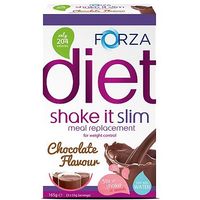 Forza Shake It Slim Meal Replacement Chocolate Flavour 3 X 55g Serving