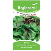 Suttons Beginners Spinach Seeds F1 Ready Mix