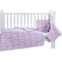 Clair De Lune Rabbits Cot/Cot Bed Quilt And Bumper Set