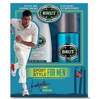 BRUT Sport Style Shower Gel 250ml & Deodorant 200ml Gift Set