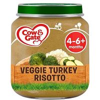 Cow & Gate Veggie & Turkey Risotto From 4-6m Onwards 125g