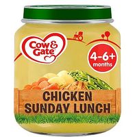 Cow & Gate Chicken Sunday Lunch From 4-6m Onwards 125g