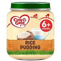 Cow & Gate Rice Pudding From 6m Onwards 125g